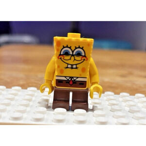 Lego Spongebob Squarepants Minifigure Smile With Squint 3834 BOB019